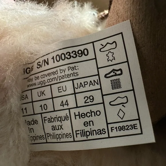 New UGG Olsen Brown Suede Moccasins with Plush Lining - Picture 8 of 8